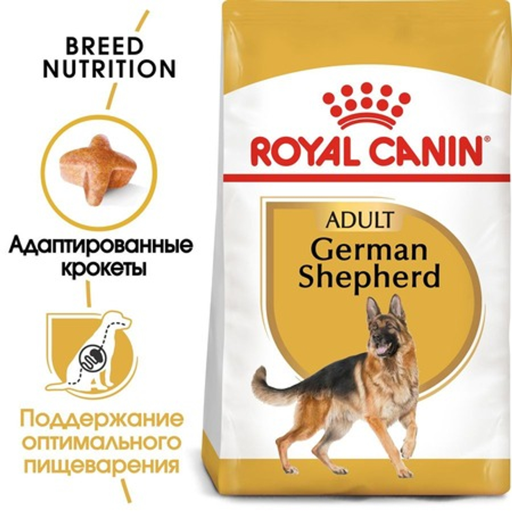 Royal Canin GERMAN SHEPHERD ADULT питание д/ взрослых собак породы немецкая овчарка 11 кг