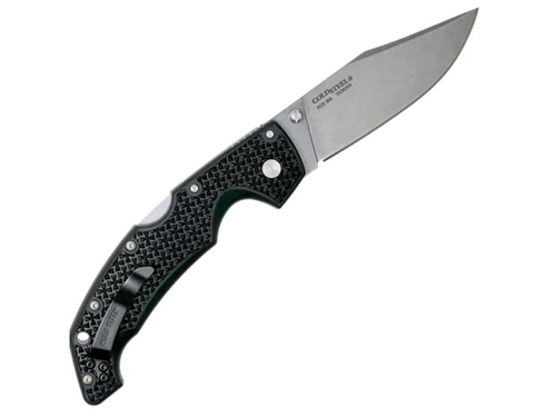 Нож складной Cold Steel Voyager Clip Large Plain AUS10A Griv-Ex (CS-29AC)