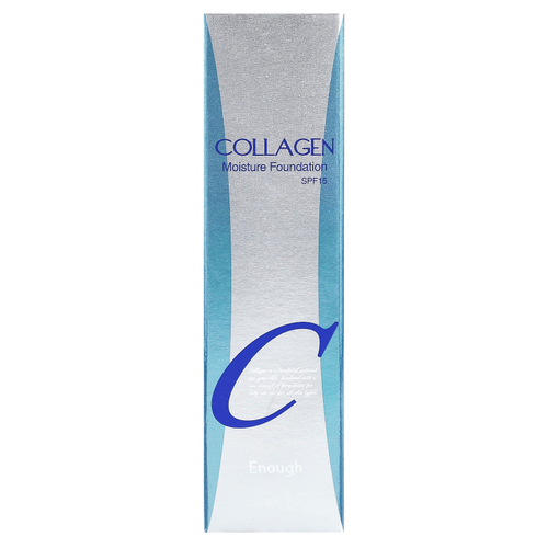 Enough, увлажняющая тональная основа с коллагеном, SPF 15, № 23, 100 мл (3,38 жидк. унции)