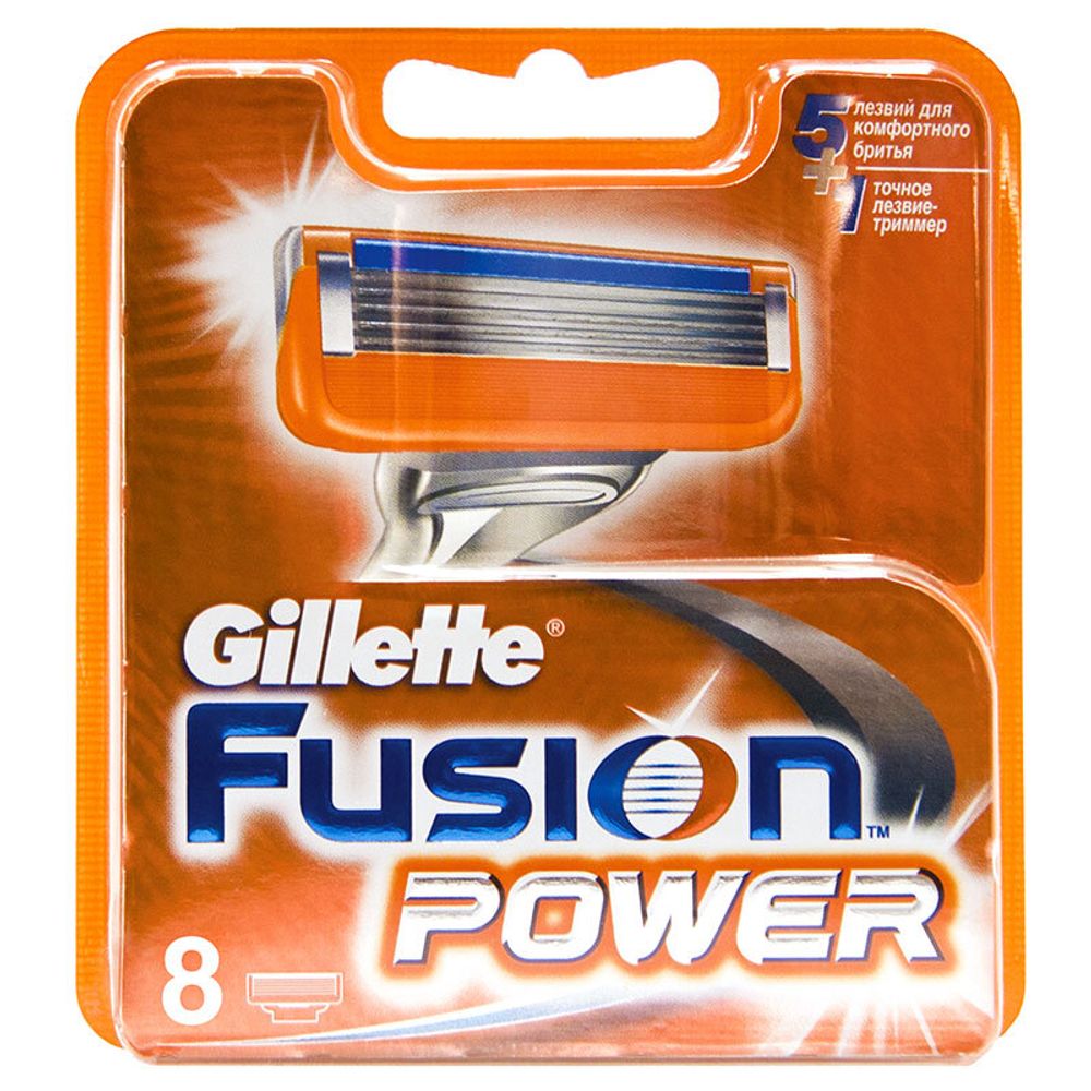 Сменные кассеты Gillette Fusion 8шт