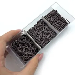 Крючок для бретели кофе 10 мм (цв. 738), Arta-F