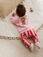 Толстовка и джоггеры в комплекте для малышей Next G01-035, Розовый, Красный