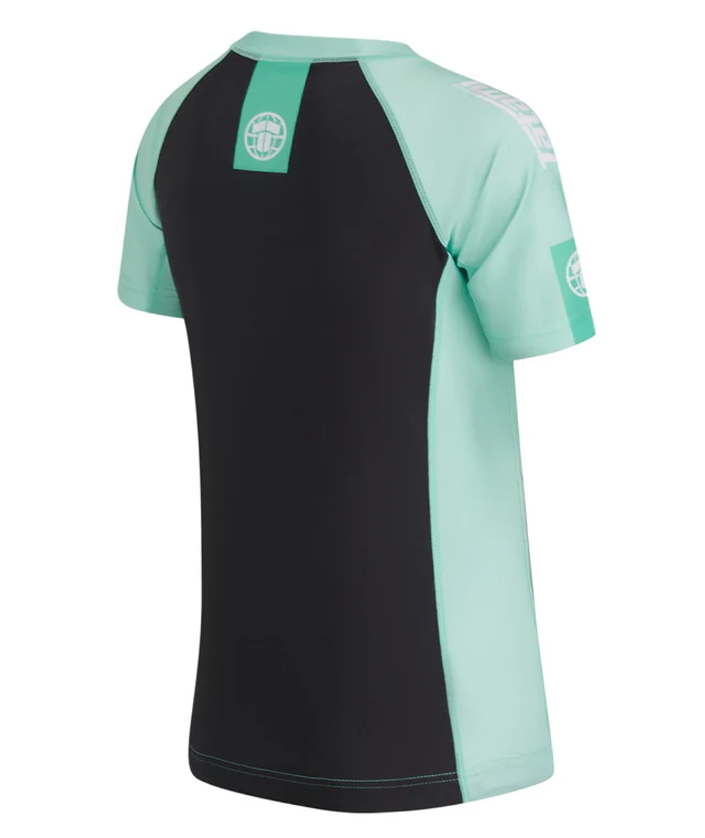 Женский Рашгард Tatami CONTRAST - MINT & BLACK