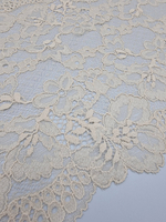Кружево эластичное светло-бежевое КС71 (22 см)