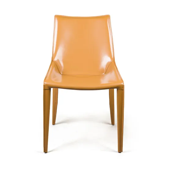 Стул David кожа Camel