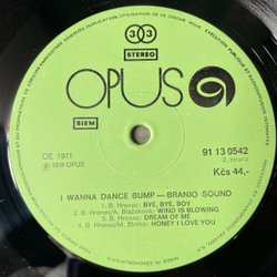 Винтажная виниловая пластинка LP Branjo Sound I Wanna Dance Bump (Чехословакия 1979)