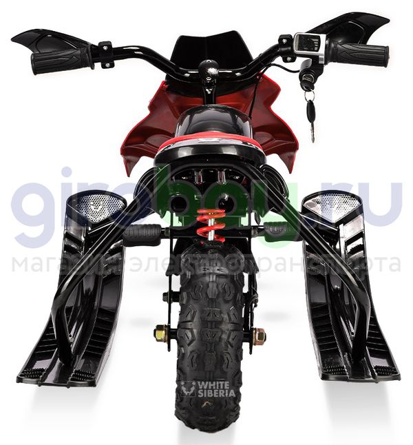 Детский электроснегокат White Siberia BELEK 800W - Красный