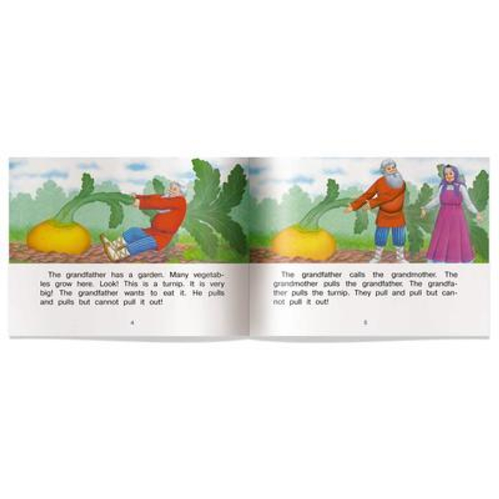 Читаем вместе. 1 уровень. Репка. The Turnip (на английском языке), изд.: Айрис, авт.: Наумова Н.А., серия.: