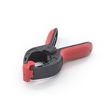 Струбцина клещеобразная пластиковый корпус, усиленная пружина, длина 4"/100мм, зев 42мм, 44-2-100