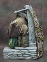 Статуэтка. Фарфор. Кров и давняя любовь. Capodimonte. Италия