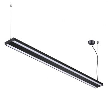 Подвесной светодиодный светильник IP20 LED 40W вниз + 20W вверх 100-277V 358446 чёрный Iter Novotech