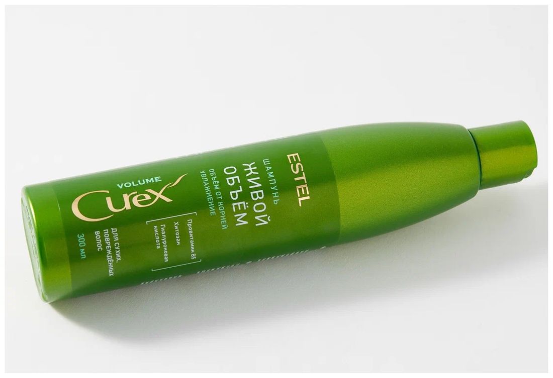 Шампунь "Живой объём" для сухих повреждённых волос Estel Curex Volume 300мл