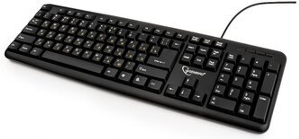 Клавиатура проводная Gembird KB-8320-BL black