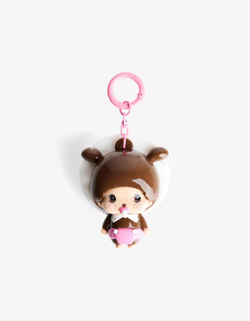 BERSHKA Брелок Monchhichi, розовый