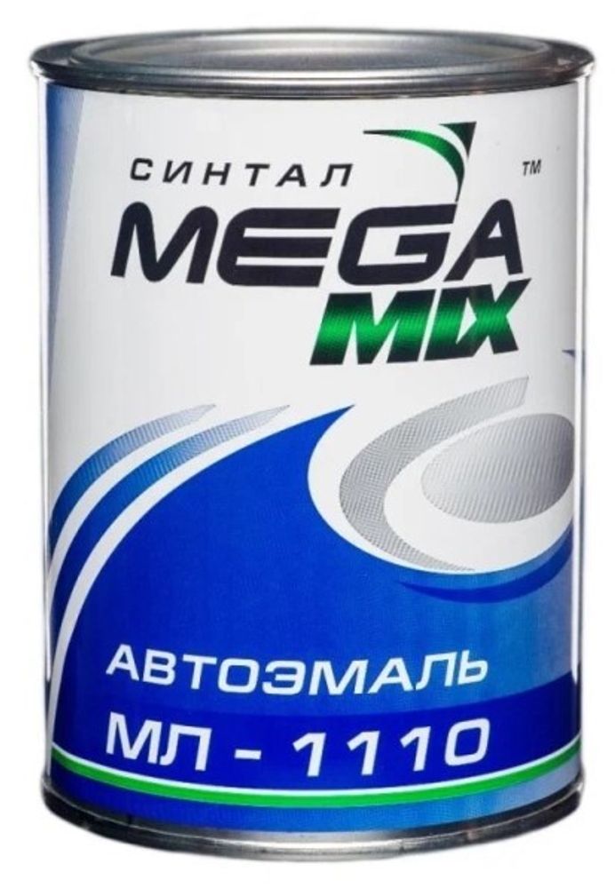 Краска эмаль МЛ-1110 mega синтал № 719 Мальва 800 мл (MegaMix)