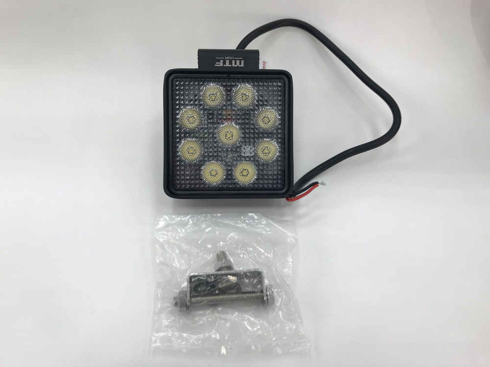 Фонарь светодиодный дополнительного освещения MTF Light PL27K6S 12-60V 3000lm 6000K (1 шт.)