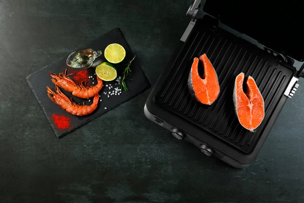 Электрогриль POLARIS PGP 2202IQfry чёрный