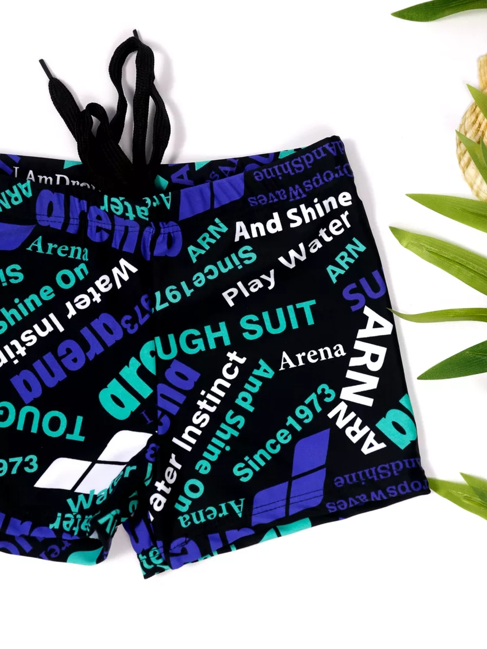 плавки боксеры спортивные для пляжа и бассейна arena