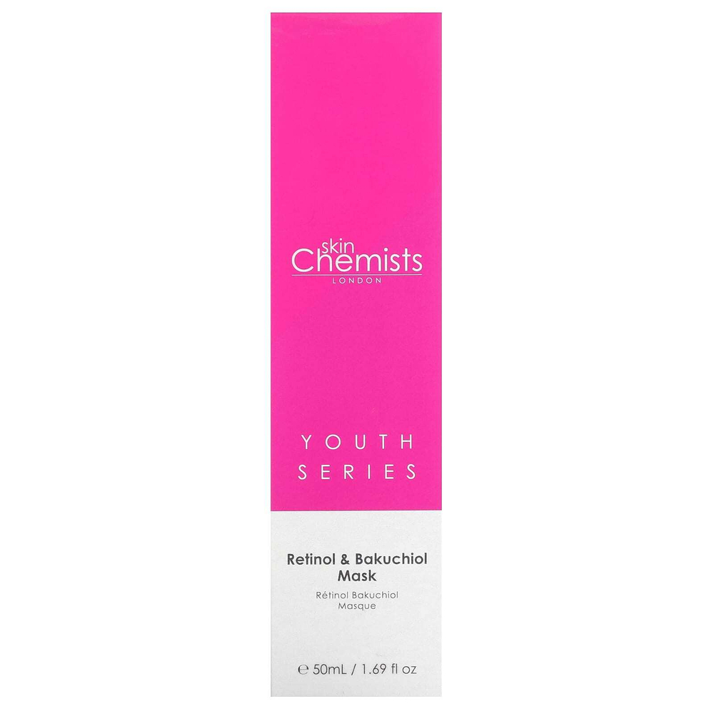 skinChemists, Youth Series, маска для лица с ретинолом и бакучиолом, 50 мл (1,69 жидк. унции)