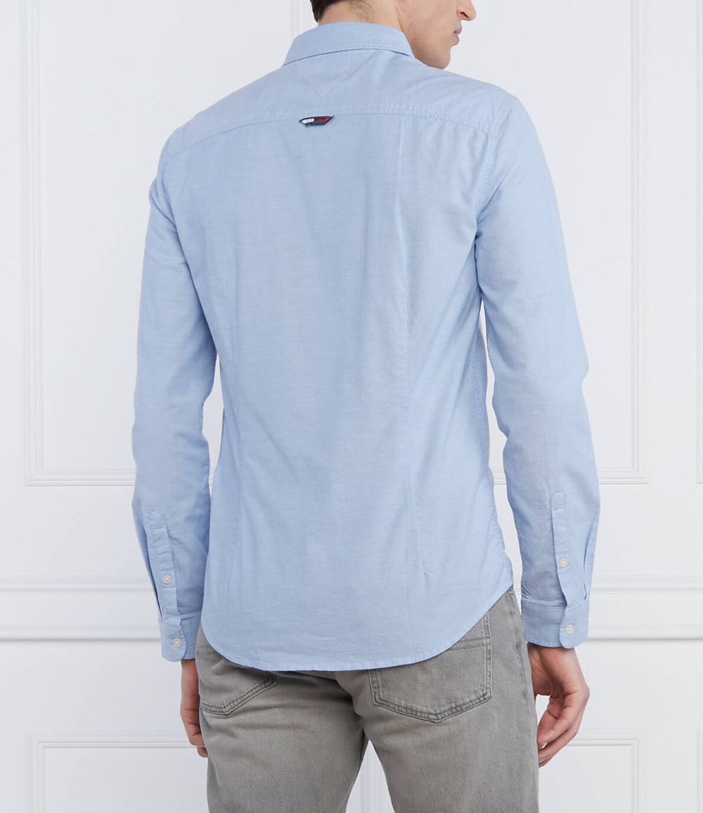 рубашка Tommy Jeans - голубой(DM0DM09594)