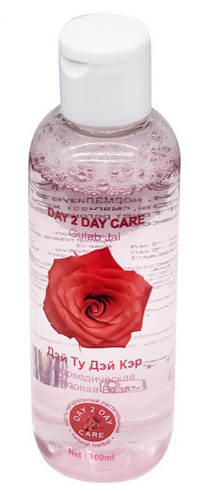 Day 2 Day Care Вода розовая аюрведическая, 100 мл