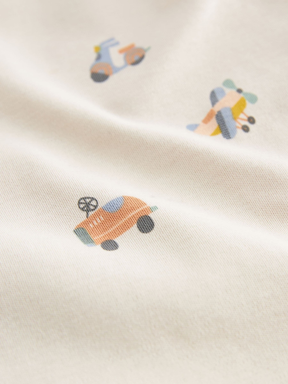 Пижама для мальчика Next 228-163, 3 шт., Синий, Молочный, Мятный