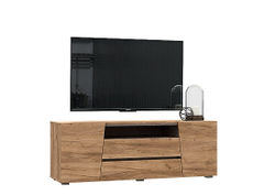 Тумба для ТВ Соренто, Дуб крафт, Бетон темный