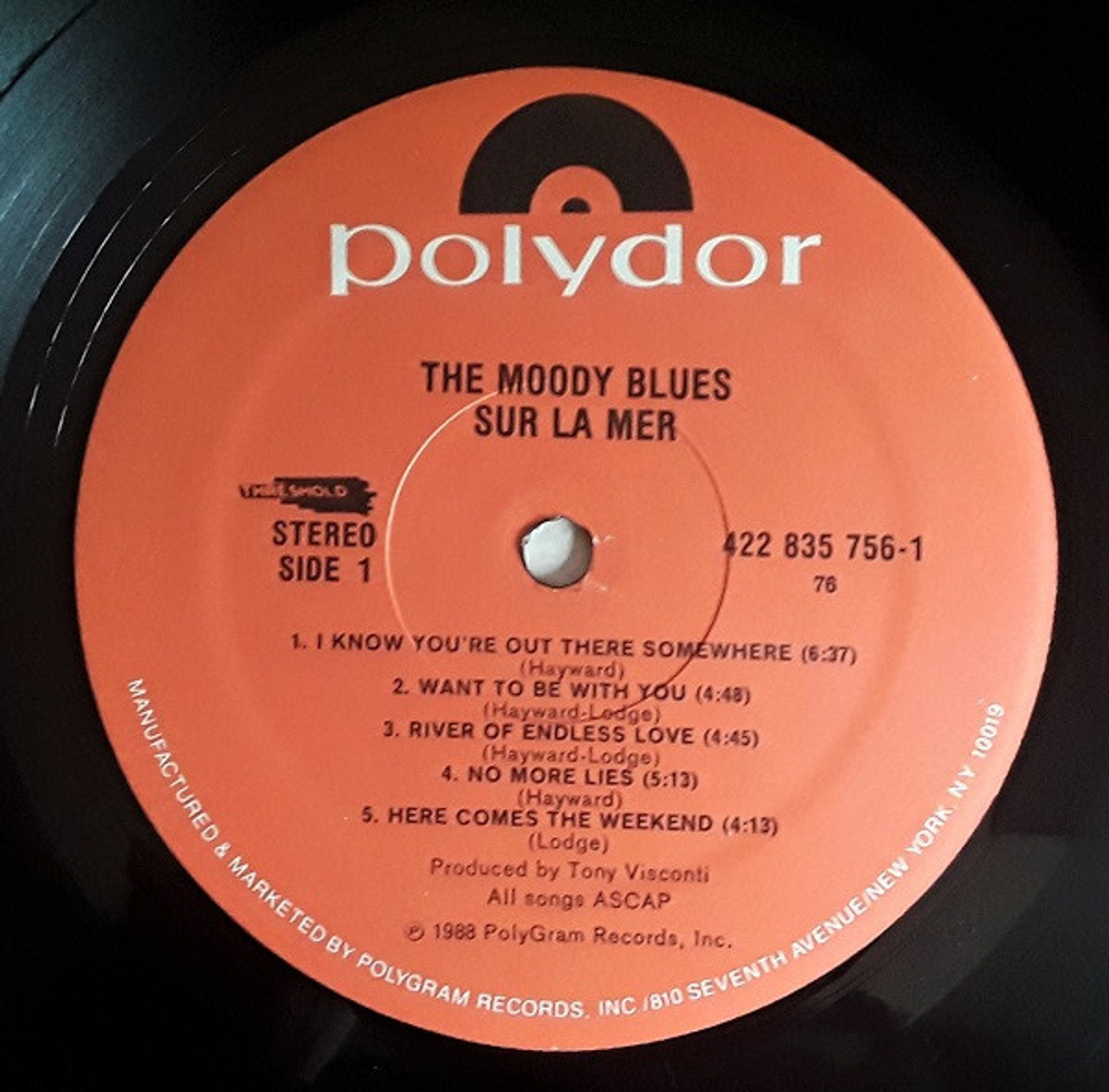 The Moody Blues / Sur La Mer (LP)