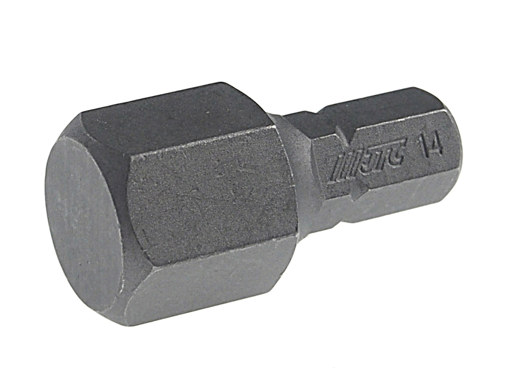 Бита HEX H14х30мм 5/16" DR 6-ти гранная S2 JTC