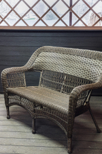 Двухместный плетеный диван из ротанга МЭДИСОН "MADISON" арт.М03195 brown