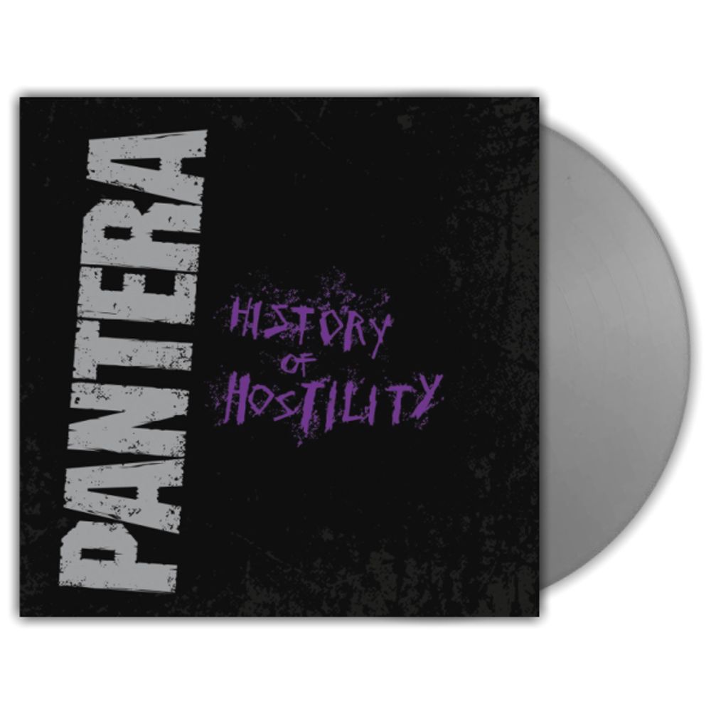 PANTERA. HISTORY OF HOSTILITY (LP) (Silver Vinyl)