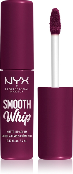 NYX Professional Makeup Smooth Whip Matte Lip Cream - Бархатистая разглаживающая помада, 4 ml