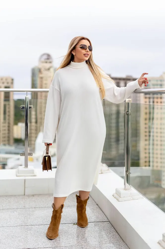 Платье теплое УК-192-1 Фабрика Моды