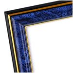 Фоторамка 21*30, пластиковая, цвет бирюза-2, Спейс