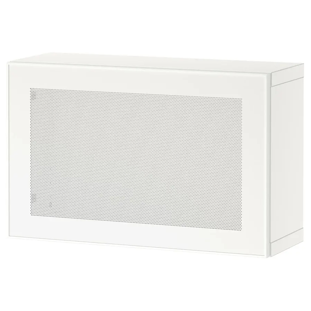 Комбинация навесного шкафа - IKEA BESTÅ/BESTA/БЕСТО ИКЕА, 38х22х60 см, белый