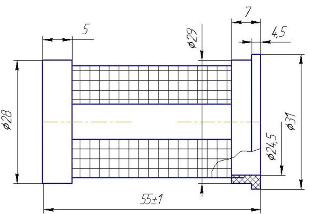 Фильтр NPM для бытового мембраного счетчика газа