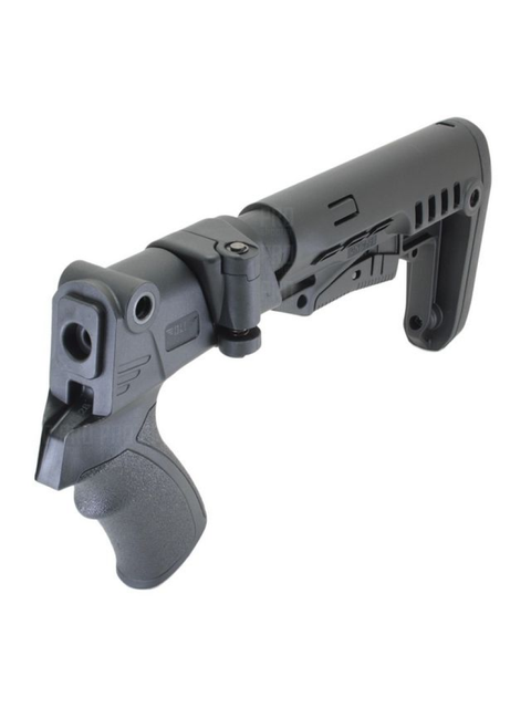 Пластиковый приклад Бекас, DLG Tactical налево