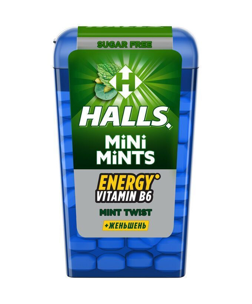 Леденцы Холс Mini Mints Мята-Ментол №12