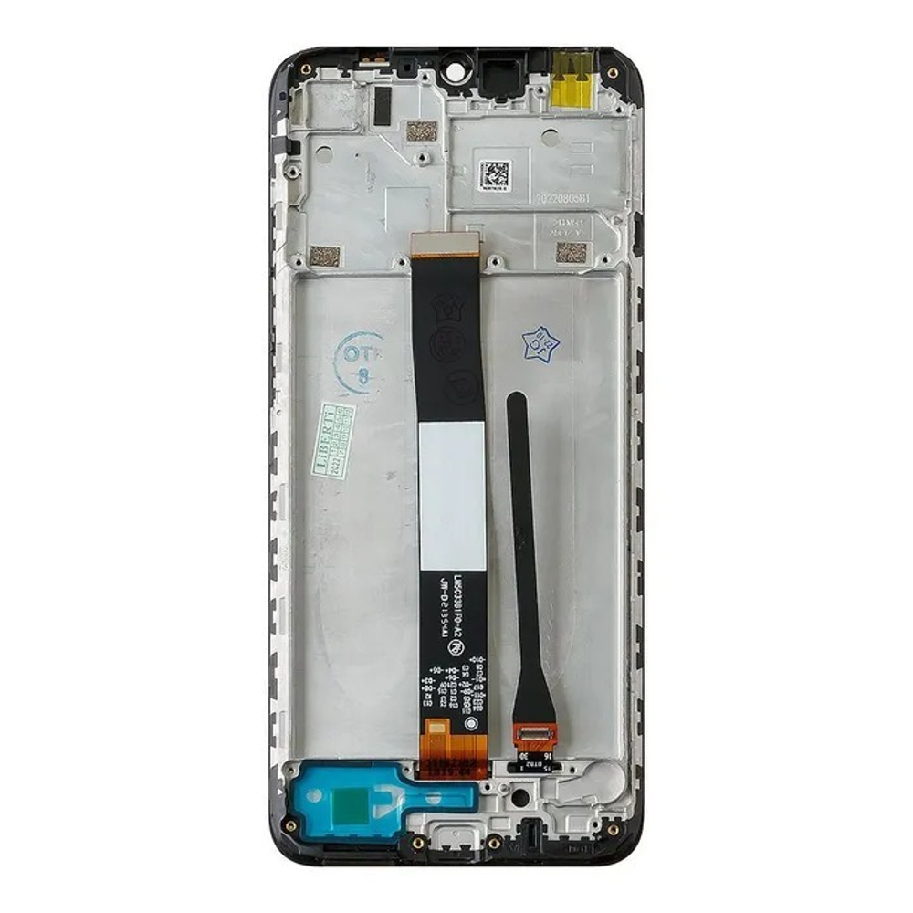 Дисплей для Xiaomi Redmi 9A/Redmi 9C/Redmi 10A с тачскрином и рамкой Черный - OR (SP)