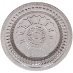 Поднос металлический «Цветок» 26см