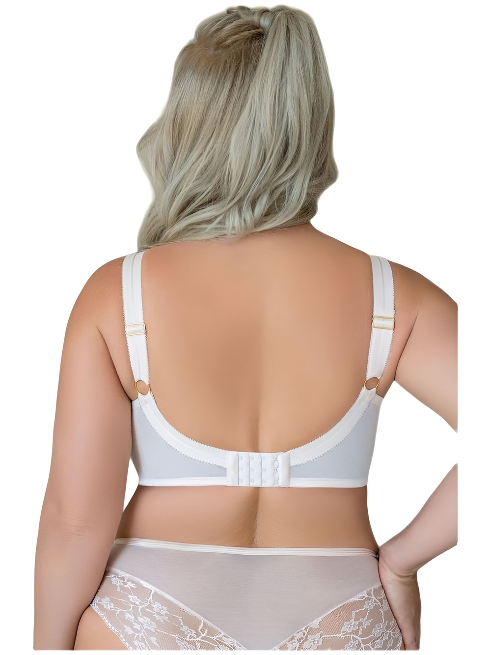Бюстгальтер больших размеров Brilliant Kris Line Белый 75G