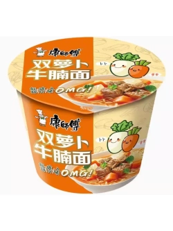 Лапша со вкусом Говядины и Редиса 110 г * 2 шт