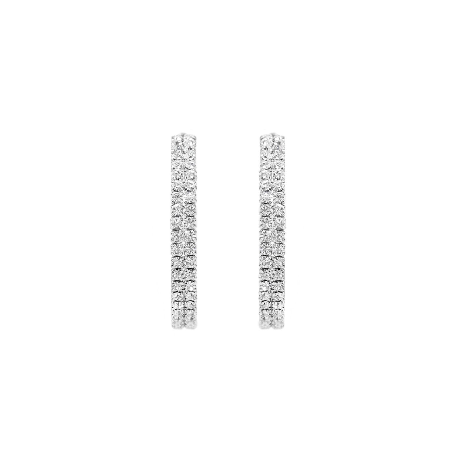 Серьги Double Glow Line Earrings - Small