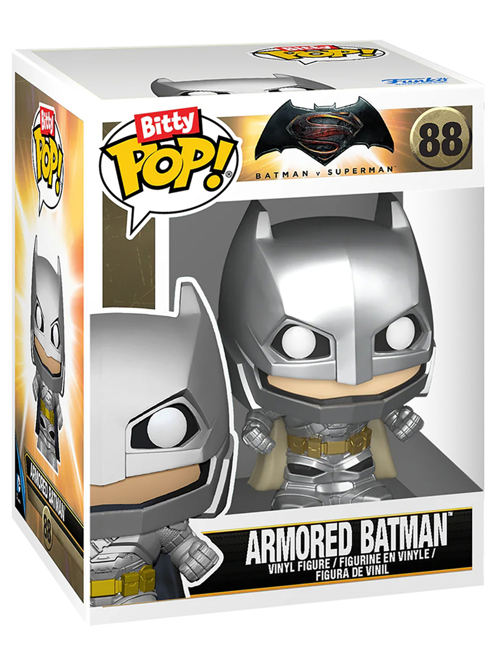 Фигурка Funko Bitty POP! Rides Batman with Batmobile 83621