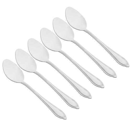 Ложка столовая стальная набор 6шт/упак