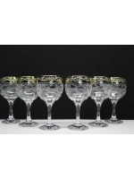 Фужеры для вина 6 штук Абстракция