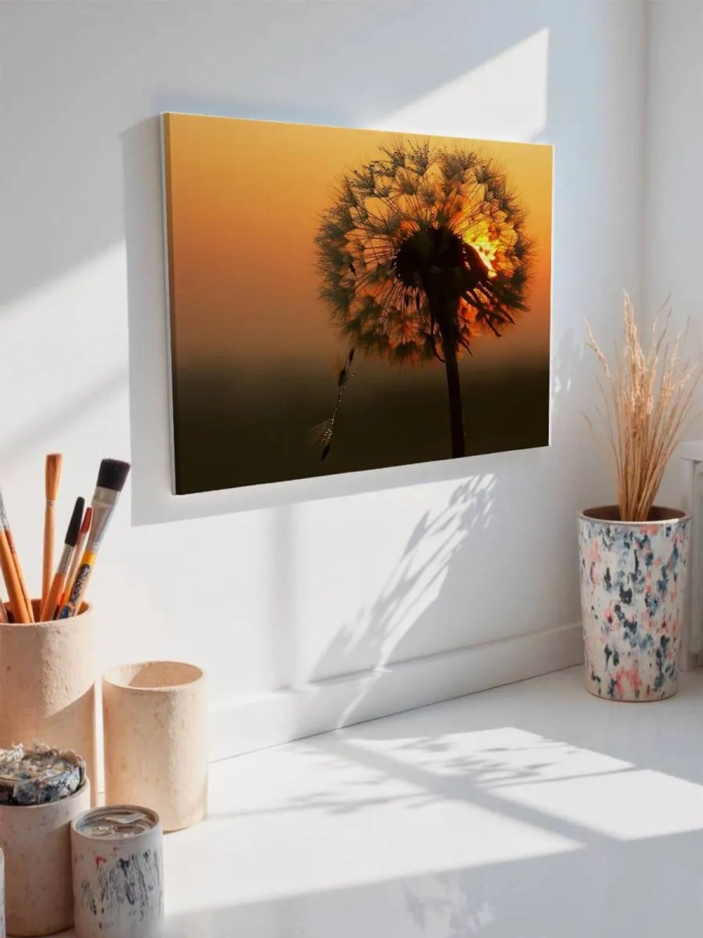 Картина на стену 40 X 50 Одуванчик