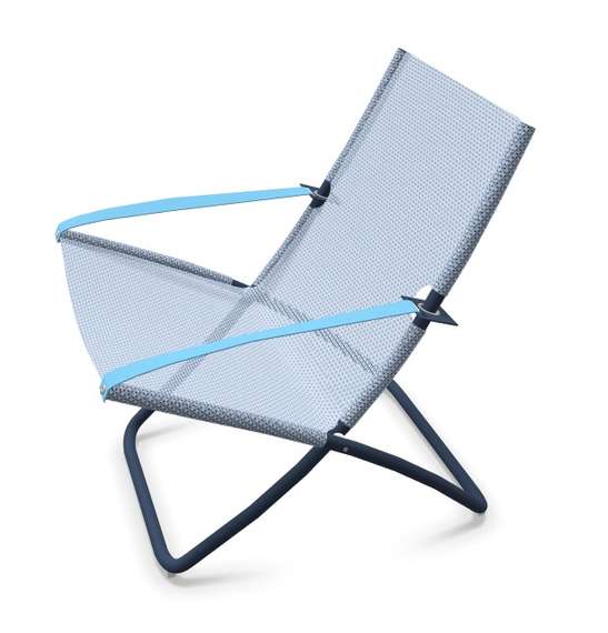 Кресло-шезлонг Snooze, голубое