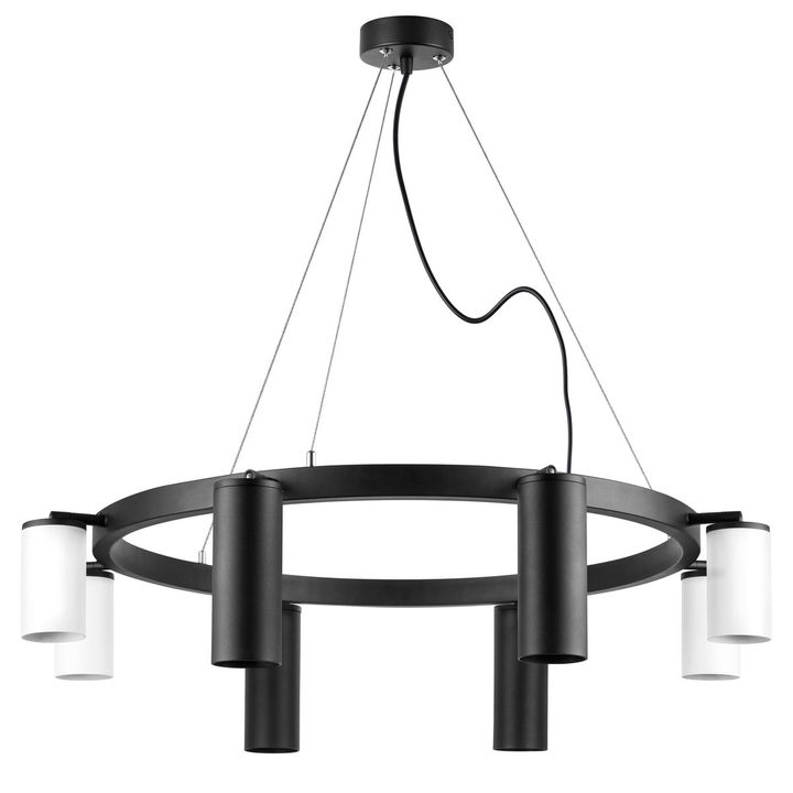 Комплект с подвесной люстрой Lightstar Rullo (571018+214436-4+214487-4) LR018874364