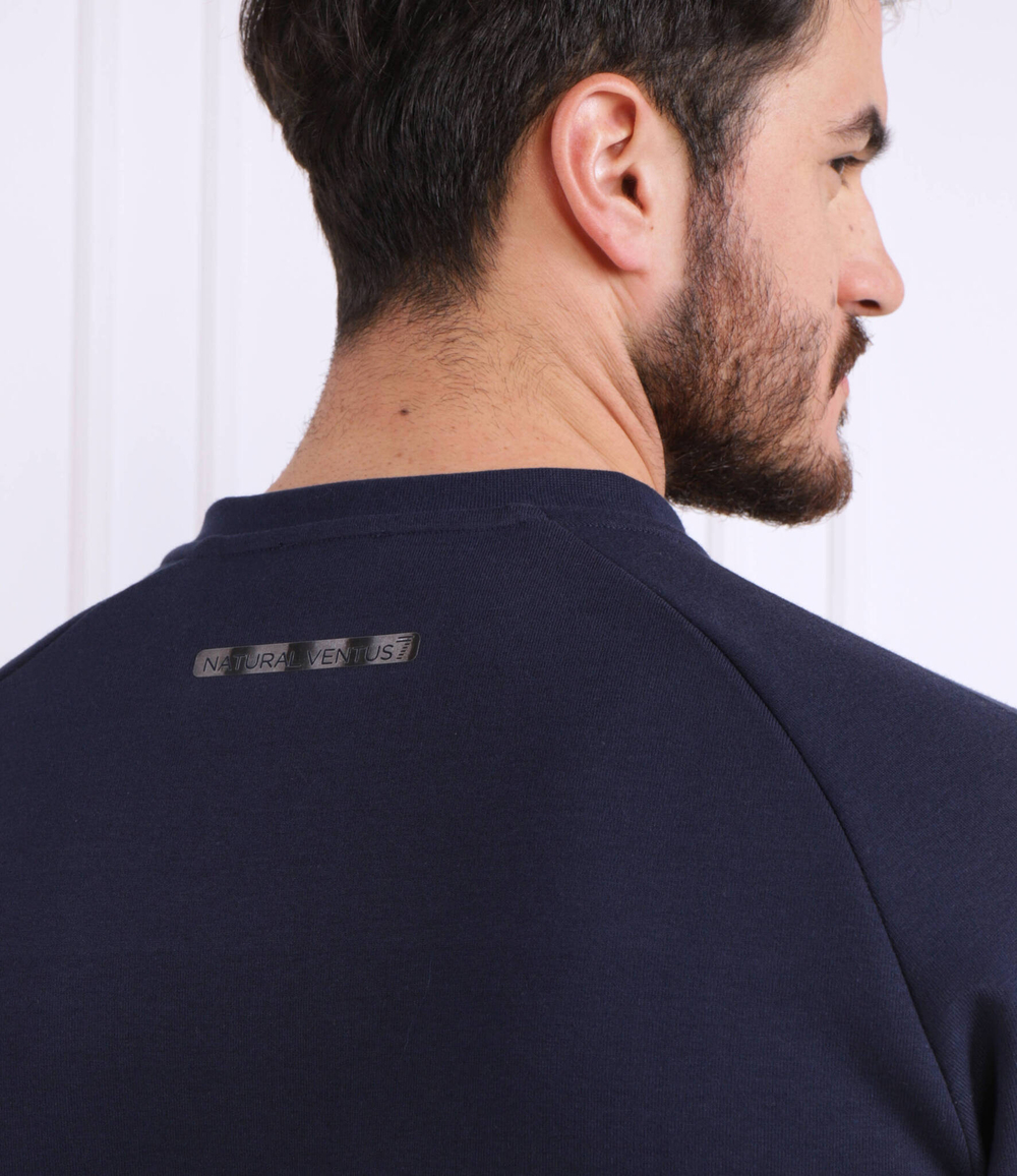 Худи EA7 - темно-синий(3RPM41 PJMBZ)